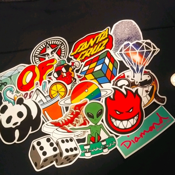 Other - Skateboard Stickers Lot of 18